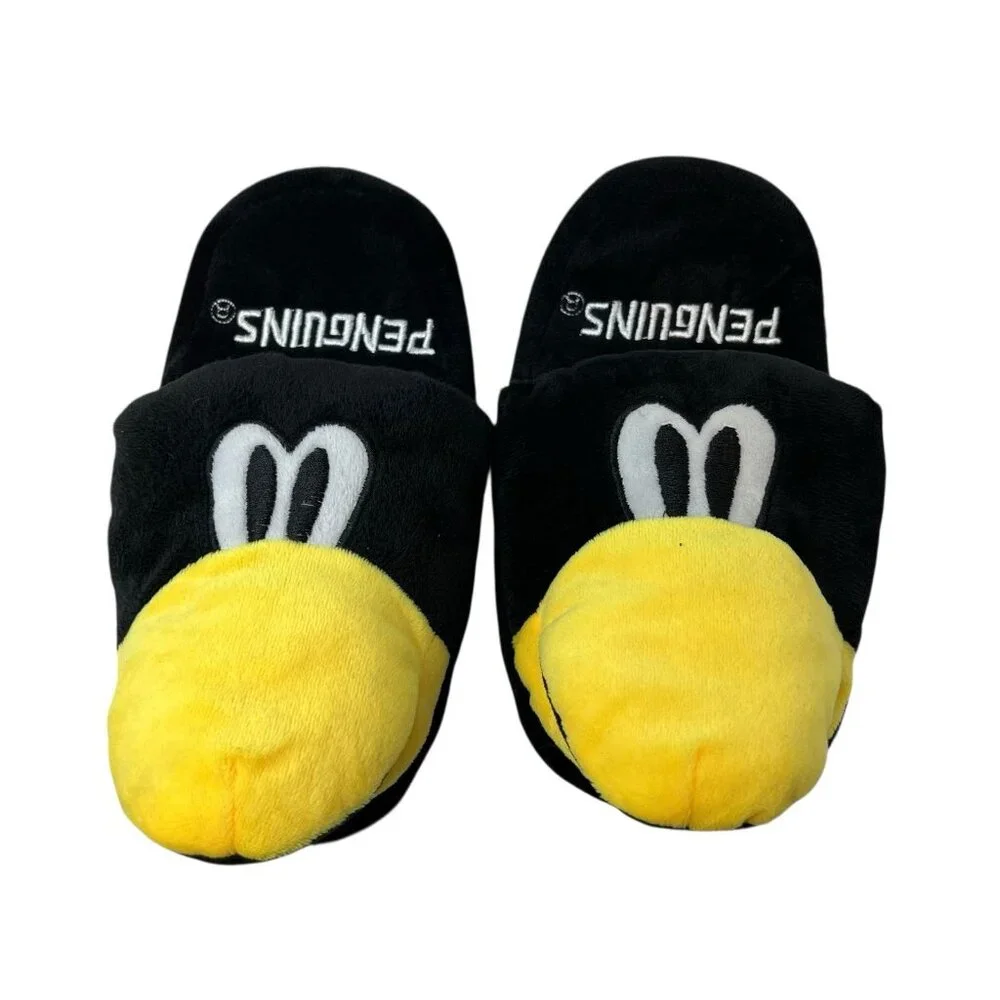 Pittsburgh Penguins Iceburgh Mascot Slippers Kids Youth OS 9